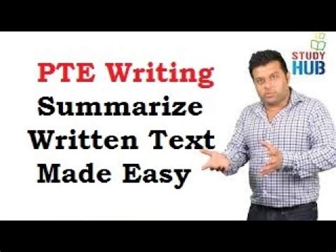 PTE Writing SUMMARISE WRITTEN TEXT MADE EASY MAGICAL CONNECTORS FOR ALL THE SUMMARIES