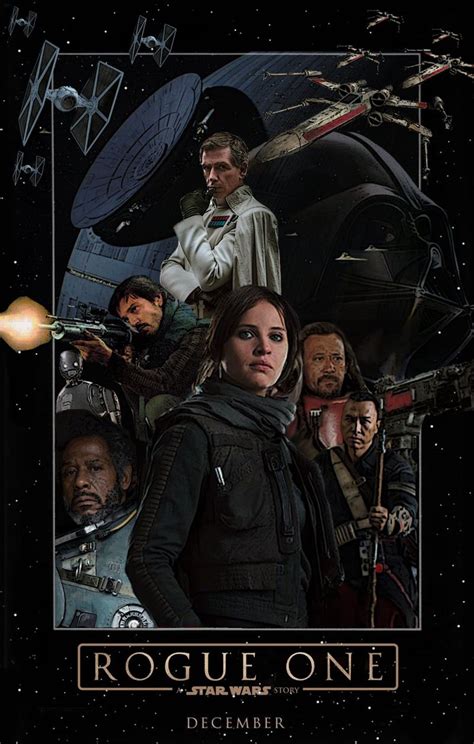 Rogue One A Star Wars Story Poster Dcomp Posterspy