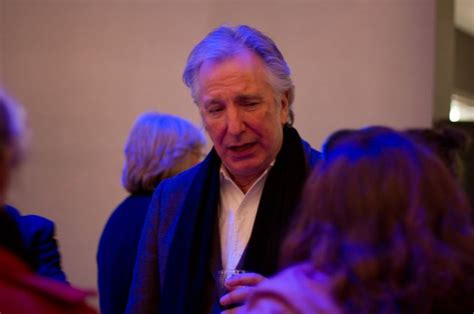 There were plenty of heroes in the harry potter movie series, but none as intriguing as severus snape. Alan Rickman w/ fans at BAM Cafe 1 in 2020 | Alan rickman ...