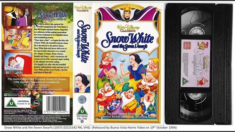 Walt Disney Fantasia And Snow White And The Seven Dwarfs New VhS