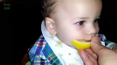 Babies Eating Lemons For The First Time Compilation Video Dailymotion