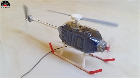 SIMPLE LIFE HACKS | DIY Helicopter at home - YouTube