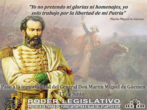 Paso A La Inmortalidad Del General Don Martín Miguel De Güemes