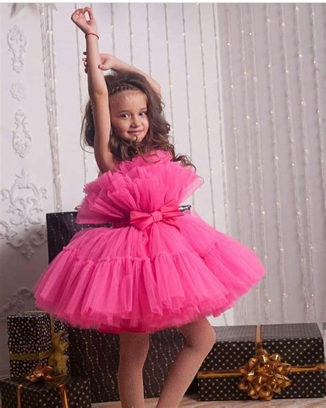 Barbie Style Baby Dress Birthday Baby Girl Dress Short Puffy Girl