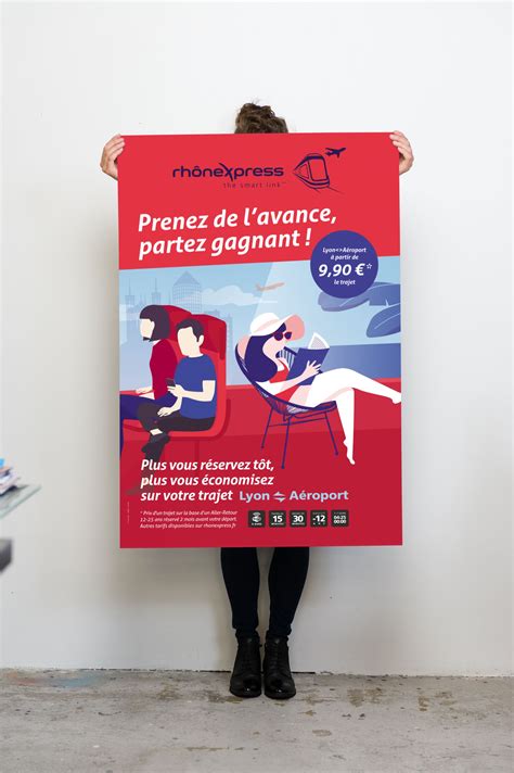 Affiche Rhônexpress 2017 Campagne Publicitaire Affiche Publicitaire