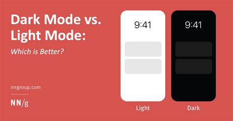 B 健康 Dark Mode Vs Light Mode Which Is Better