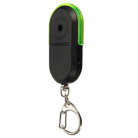 Wireless Anti Lost Alarm Key Finder Locator Keychain Whistle Sound With