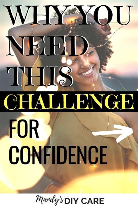 how to build confidence challenge for women with inspirational quotes to help women with low