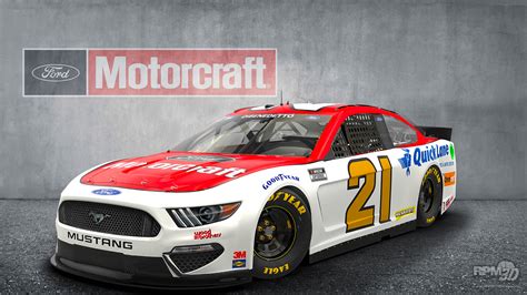 Nascar Ford Mustang Cup Car Test Renders On Behance