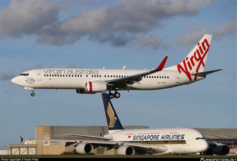 VH YFH Virgin Australia Boeing 737 8FE WL Photo By Victor Pody ID