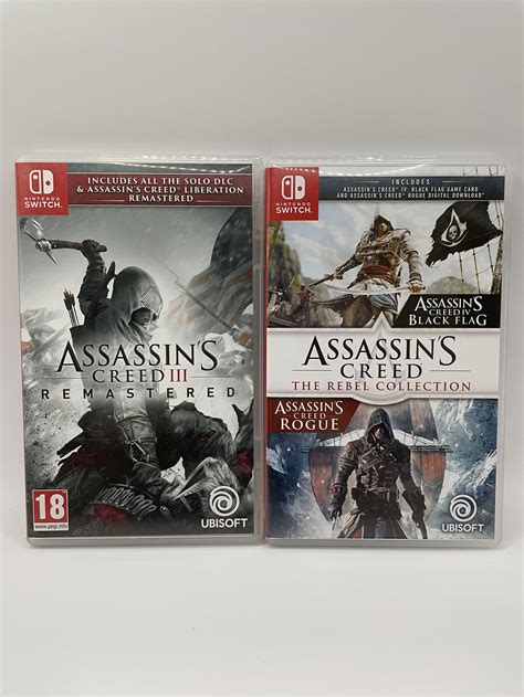 Assassin S Creed The Rebel Collection Remastered Nintendo Switch Game