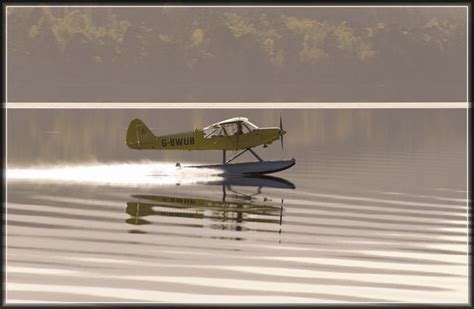 On A Scottish Loch Flying Boat Ground Effects Fly Fishing