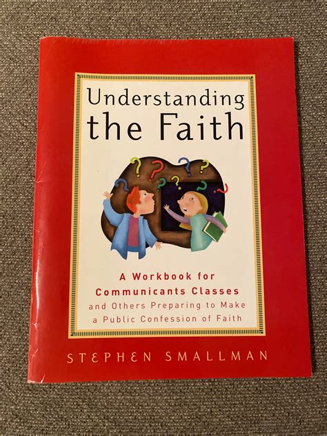 🆕 Understanding The Faith Workbook