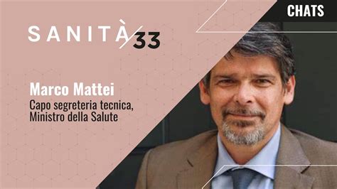 Intervista Marco Mattei Capo Della Segreteria Tecnica Del Ministro