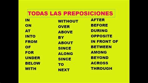 Ejemplo De Preposiciones En Ingles Prepositions Lirebeltvaml Images