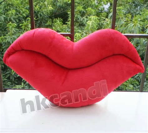Sex Lip Pillow Cushion Plush Throw Bed Pillow Decorative Pillows Soft Toy Cotton In Cushion From