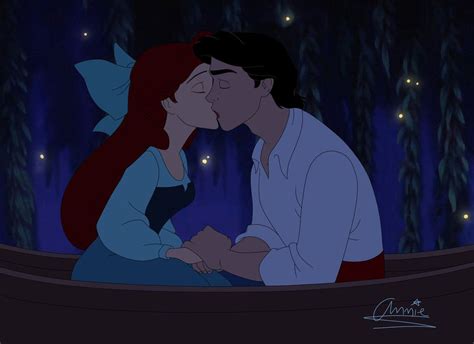 Kiss The Girl By Aniee On Deviantart Disney Kiss Arte Disney Disney Couples Disney Love