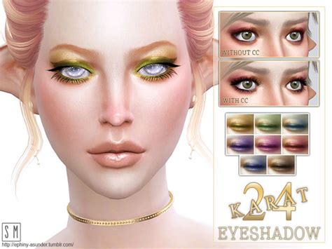 Shimmering Eyeshadow By Screaming Mustard At Tsr Sims 4 Updates