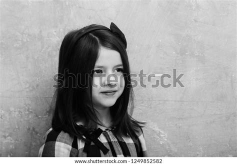 Smiling Cute Small Little Girl Child Stock Photo 1249852582 Shutterstock