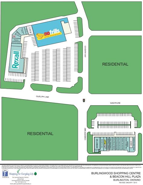 Burlingwood Shopping Centre And Beacon Hill Plaza Shopping Plan