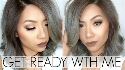 Neutral Glam Makeup Prom Makeup Idea Chit Chat Get Ready With Me