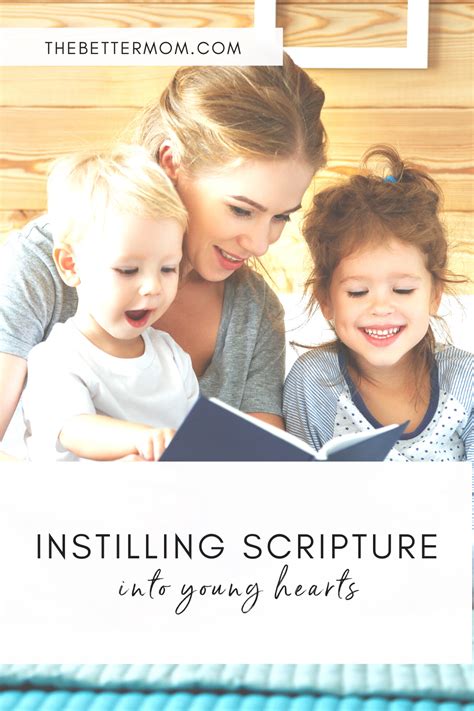 5 Tips For Teaching Scripture To Your Children — The Better Mom