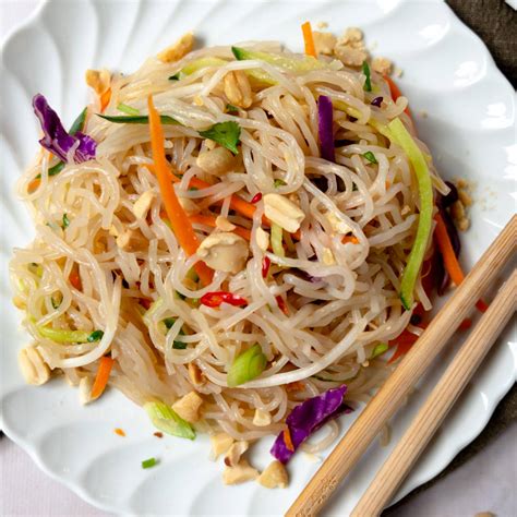 Glass Noodle Salad Easy Vegan And Gluten Free Salad