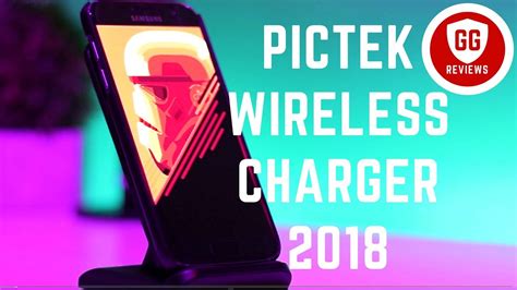 Pictek Wireless Charger Review For Iphone And Samsung 2018 Youtube
