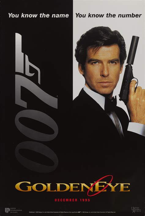 Goldeneye 1995 Two Posters Us Advance With Us December Advance
