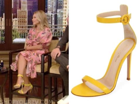 Live With Kelly And Ryan September 2019 Kelly Ripas Yellow Sandals