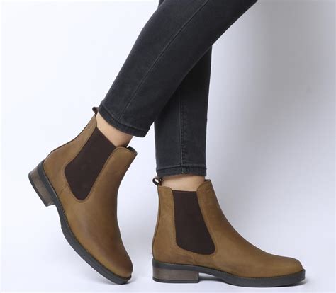 Brown Leather Chelsea Boots Women China Women Boots Genuine Leather