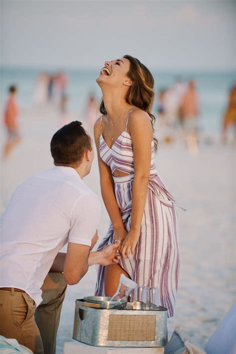 she said yes proposal on rosemary beach florida proposal ideas how to propose engagement