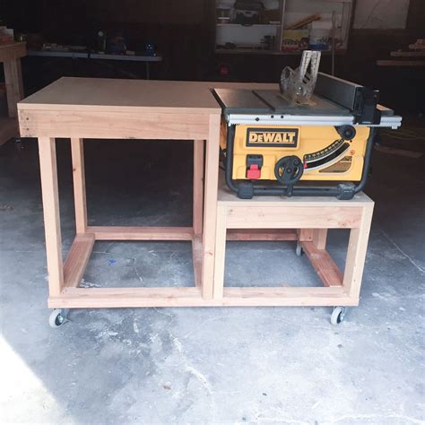 Table Saw Extension Table — 3x3 Custom Table Saw