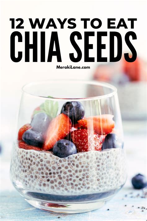 12 Easy Ways To Eat Chia Seeds Artofit