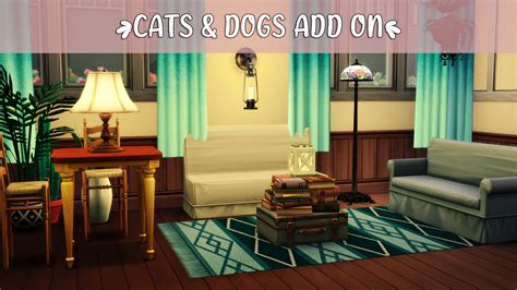 Sims 4 Cats Dogs Add On All Cc On This Pack Expect The Sims Book