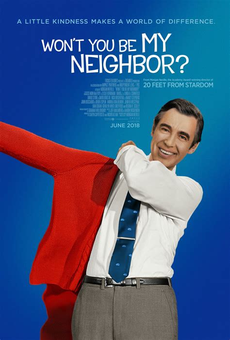 won t you be my neighbor poster first look mrrogersmovie lady and the blog