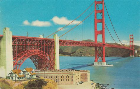 California San Francisco Series Vintage Postcard Featuring