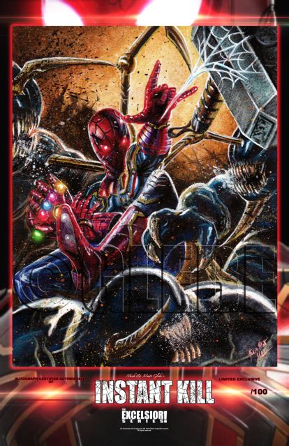 Spider Man Instant Kill Poster Print Limited