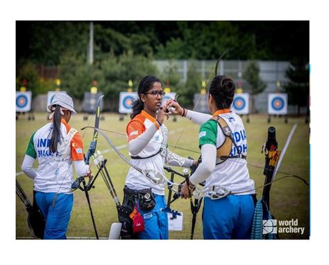 Archery World Cup Gwangju Indian Womens Team Wins Recurve Bronze