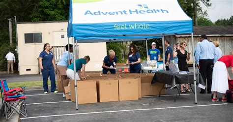 Community Shares Food With Families Affected By Cancer Adventhealth