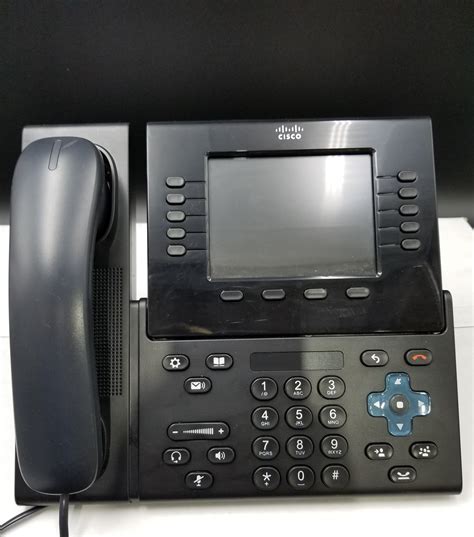 Cisco Unified 8961 5 Line Ip Voip Business Phone Pn Cp 8961 C K9 Ebay
