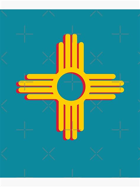 Zia Symbol New Mexico Symbol Photographic Print For Sale By Jodirm
