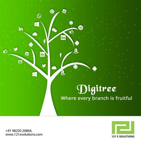 Grow A Digital Tree With 121esolutions And See How Every Branch Is