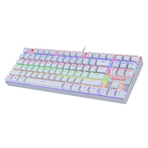 Redragon K552 Mechanical Gaming Keyboard Rgb Rainbow Backlit 87 Keys