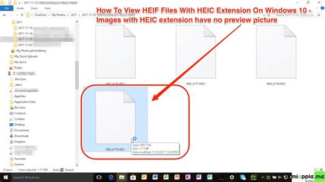 How To Open Heif Files With Heic Extension On Windows 10 Miappleme