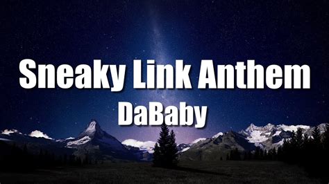Dababy Sneaky Link Anthem Lyrics Youtube