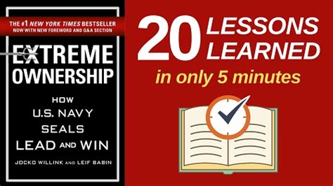 Extreme Ownership Summary Minutes Lessons Learned PDF File