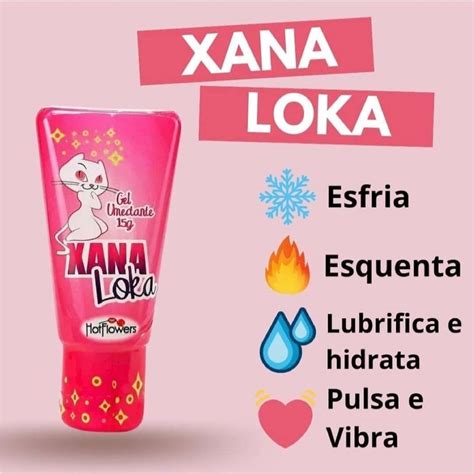 Xana Loka Excitante Feminino 15g Linha Brasileirinhos Hot