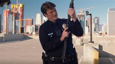 Nathan Fillion Plays A Rookie Lapd Officer In The First Teaser Trailer