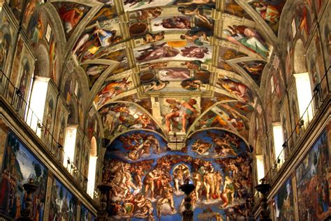 These consisted of his relative inexperience with fresco painting, the ceiling's immense dimensions and height, and a complicated perspective. Leonardo Da Vinci Ceiling Sistine Chapel | Taraba Home Review